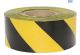 Tape Barrier 75mm X 500M Chevron Black and Yellow