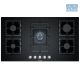 Bosch Hob Gas Series 6 Black Tempered Glass 90cm PPQ9B6O90M