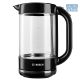 Bosch Kettle Glass Black 1.7L 2400W TWK70B03