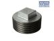 Galvanised Hollow Plug 15mm