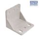 Gelmar Angle Bracket Plastic White 10Pc 5128