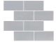 Tile Mosaic L/Grey Livorno Subway 300x300 Sht 0.09M FTMO028