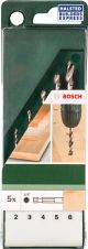 Bosch Drill Bit Set 5pc Wood