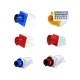 Himel Plug Fixed 400 - 415V Pole 3 Pole + E 63A IP67