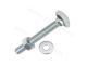 Safe Top Cup Square Bolt and Nut 10X100mm P5