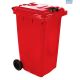 Dustbin Wheelie Red 240L