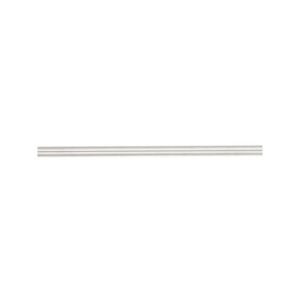 Decor Depot Brushed Silver 25mm Steel Rod 3.0M