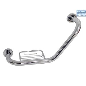 Elegance Grab Rail 450mm Cranked SS KLP1005