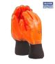 Dromex Gloves Freezer PVC Orange 30cm GFREEZER