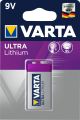 Varta Batteries Pro Lithium 9 Volt 1 pack