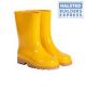 Gumboot Kids Sunshine Yellow Clipper Size 12