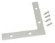 Safe Top Corner Brace M50X50 Galv Flat P4