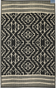 SD Fab Habitat Rug Kilimanjaro Black 183cmx274cm