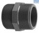 PVC PN16 Nipple PVC Threaded Male 1 1/2in