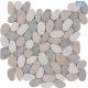 Tile Mosaic NC Pebble Sand Light Flat 300x300 SSIM01001