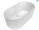 Gazania Bath 1550 White Freestanding 15CTGASM01