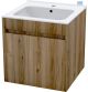 Lecico Cabinet and Basin Wall Hung Sahara 495x475x515 Zara