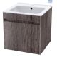 Lecico Cabinet and Basin Wall Hung Stone 495x475x515 Zara