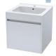 Lecico Cabinet and Basin Wall Hung White 495x475x515 Zara