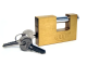 Tri Circle Padlock 70mm S.S. Armoured Brass BR970