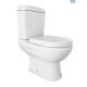 Toilet Suite Eclipse Top Flush Soft Close Seat White