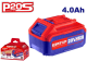 EMTOP Battery P20S 4.0Ah cw Indicator EBPK20021
