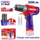 EMTOP Cordless Drill 10mm 12V 20Nm 1xBattery ECDL12510