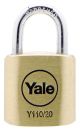 Yale Padlock Brass 20mm Single