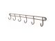 Gelmar 6 Hook Rack Chrome 6190