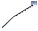 Nemtek Electric Fence SQ Tube Straight Bar Black 8 Wire